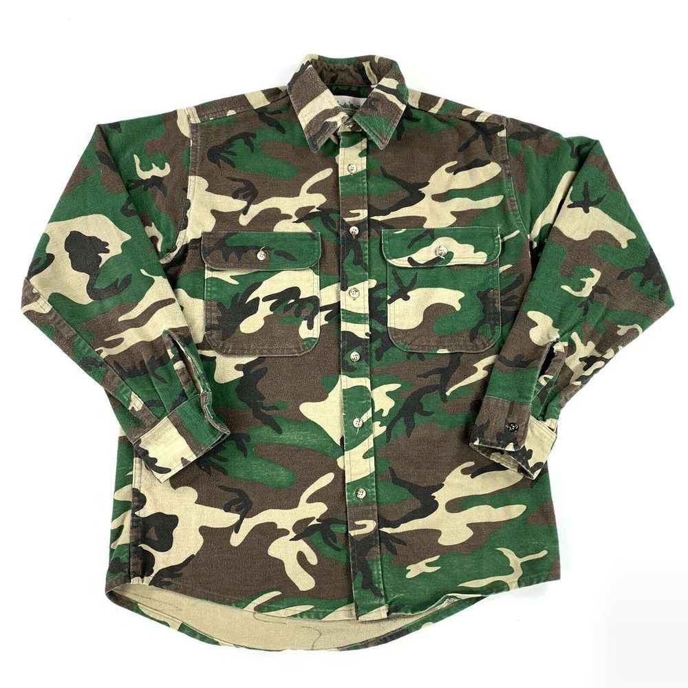 Gander Mountain Fleece Camouflage Button Up Shirt